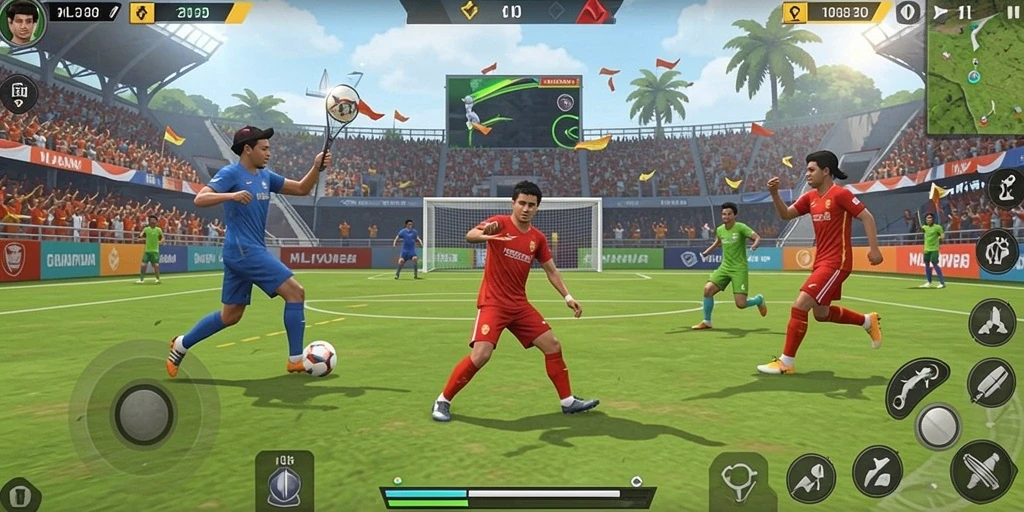 Tantangan melawan waktu di setiap level yang mendebarkan.