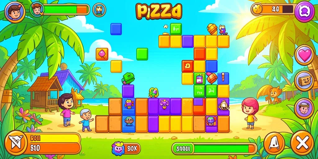 Mode multiplayer untuk bermain bersama teman.
