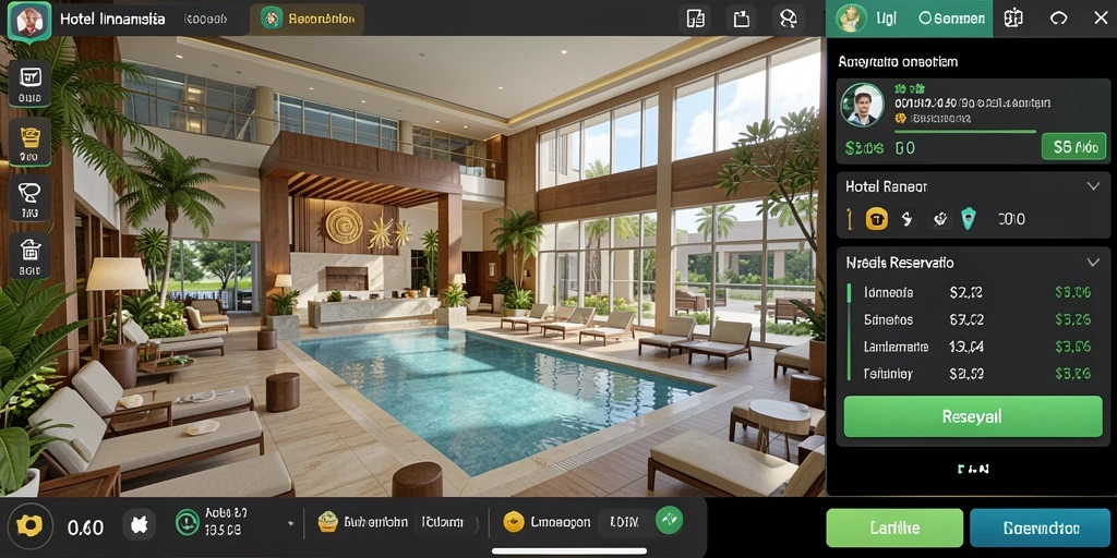 Screenshot menunjukkan mode multiplayer yang seru.