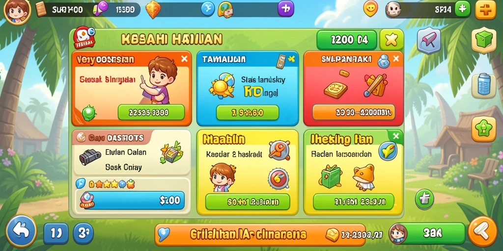Tangkapan layar ketiga menampilkan mode multiplayer yang seru.