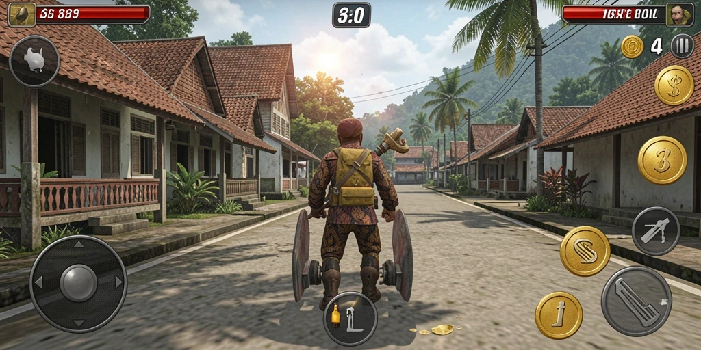 Level yang menantang dan penuh kejutan.