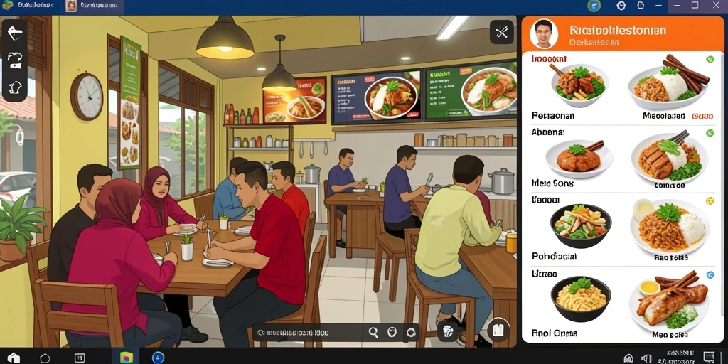 Fitur interaksi multiplayer yang mengasyikkan.