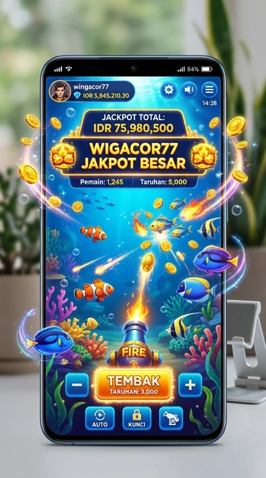wingacor77 — layar beranda